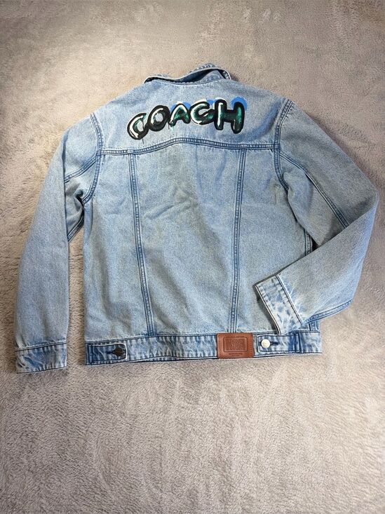 Coach Jackets & Blazers - COACH X Mint + Serf Women’s Denim Jacket XS